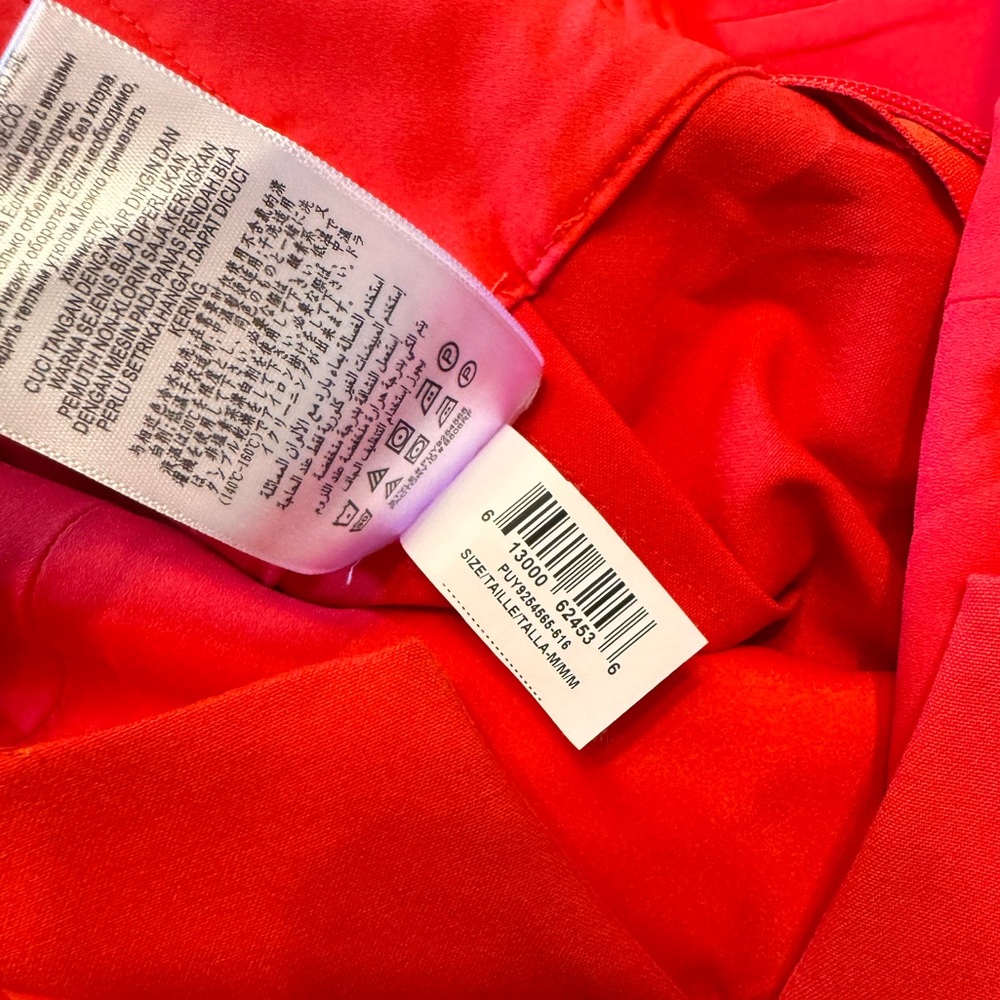 BCBGMAXAZRIA Bustier Jumpsuit in Scarlet Women's Size Medium - Picture 7 of 9
